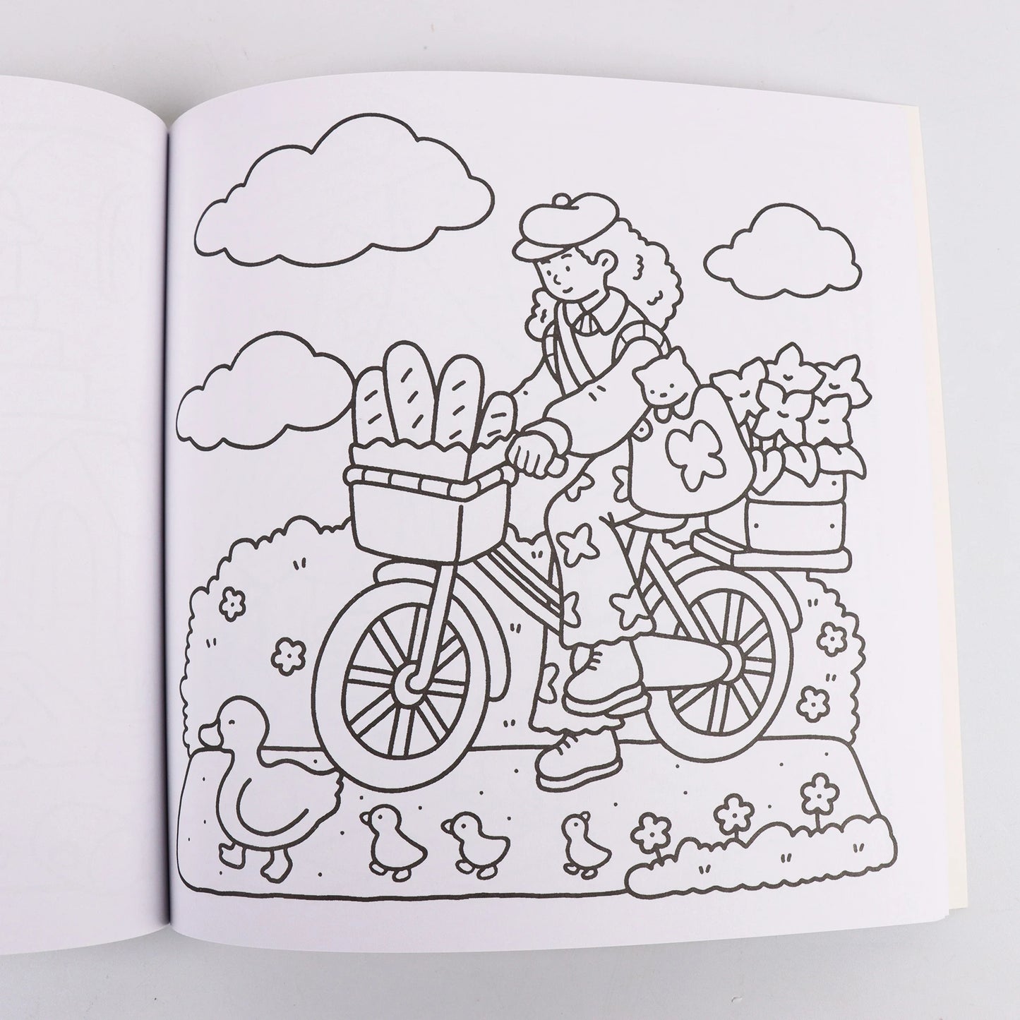 Cozy Atmosphere Relaxing Coloring Book Adults Teens Bold