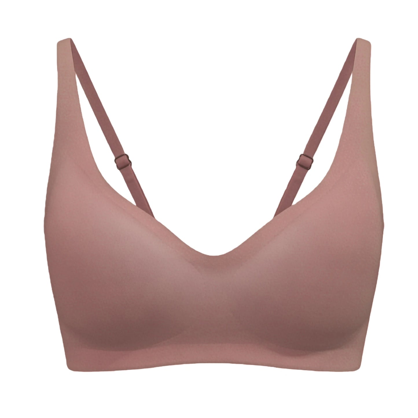 Seamless Deep V Wire-Free Push Up Bra | Breathable Lift Bra