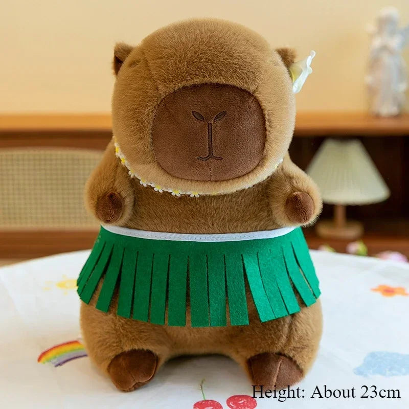 Kawaii Capybara Plush Doll – Giant Stuffed Animal Kids Gift