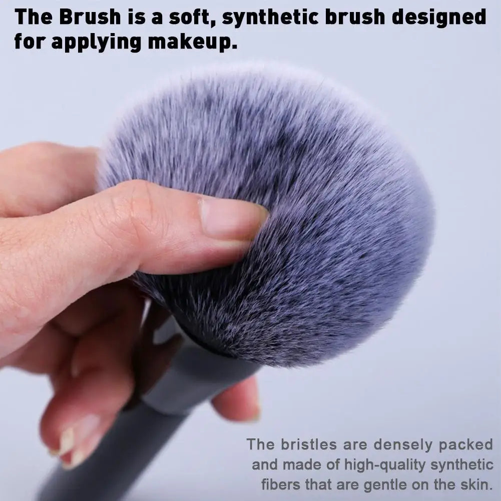 Professional Powder Brush Large Size Makeup Brushes Multifunctional Foundation Blush Sculpting Brush Make Up Tools 1pc Peaceful Pleasures Health and Wellness
