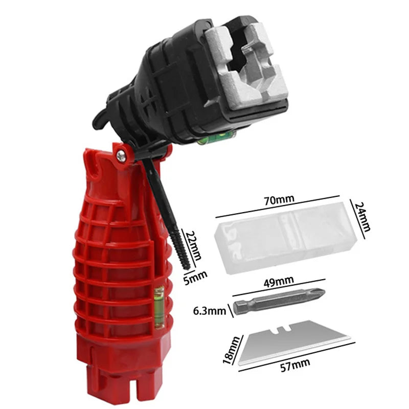 1 Faucet Sink Installer Tools Pipe Wrench Plumbers Homeowners Kitchen