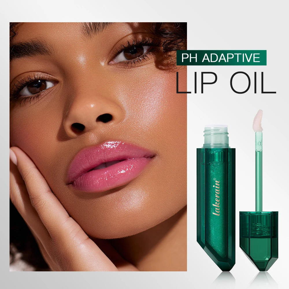 Magic Lip Oil pH Adaptive Color Changing Pink Tone Moisturizing Nourish For All Skin Tones Popular Care Lip Plumper Lips Glosses Peaceful Pleasures Health and Wellness