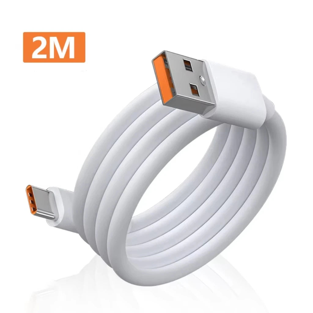 120W 10A USB-C Fast Charging Cable – Samsung, Xiaomi, Huawei Peaceful Pleasures Health and Wellness 2M