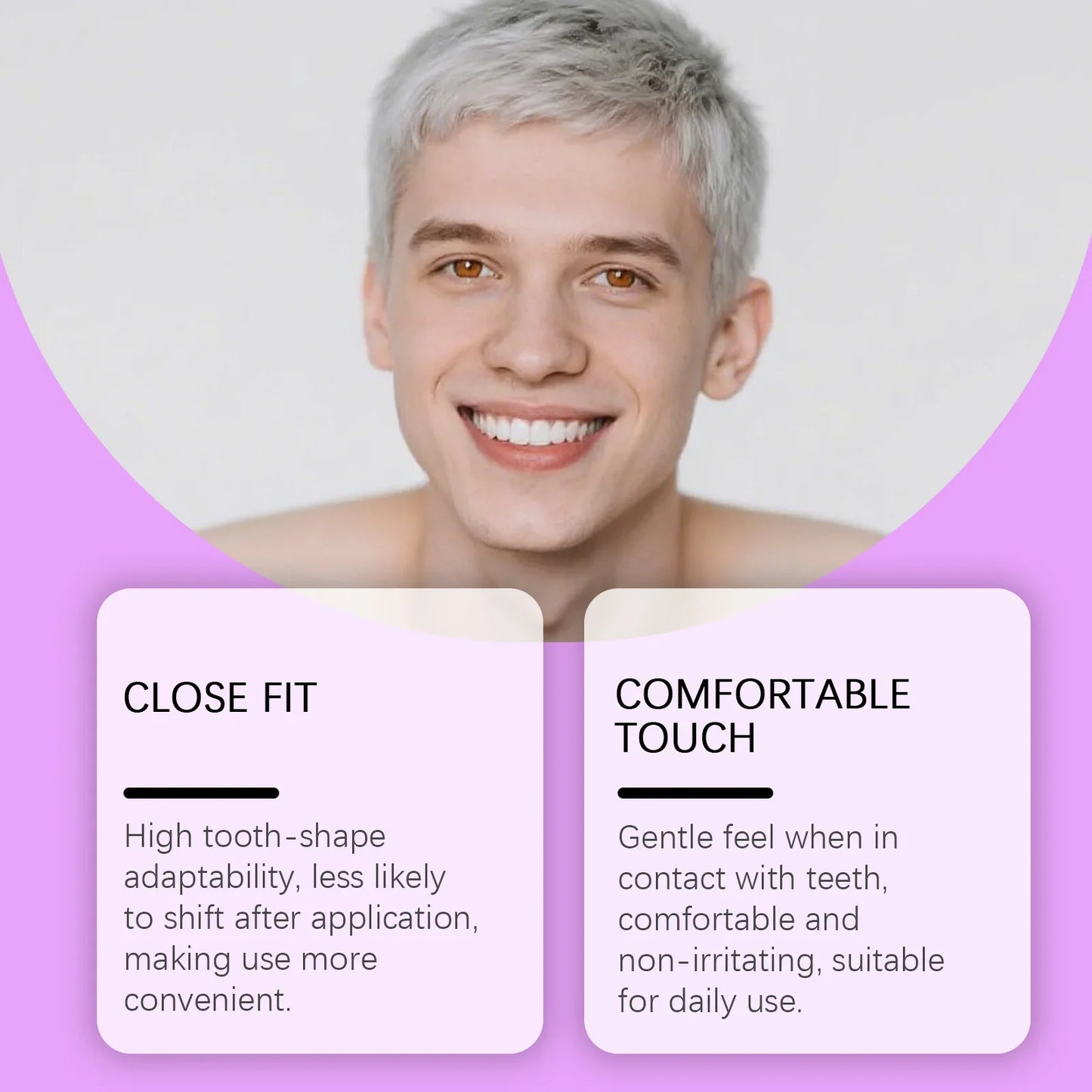 FEIMUKO 7D Teeth Whitening Strips – Sensitive Teeth, 7pc