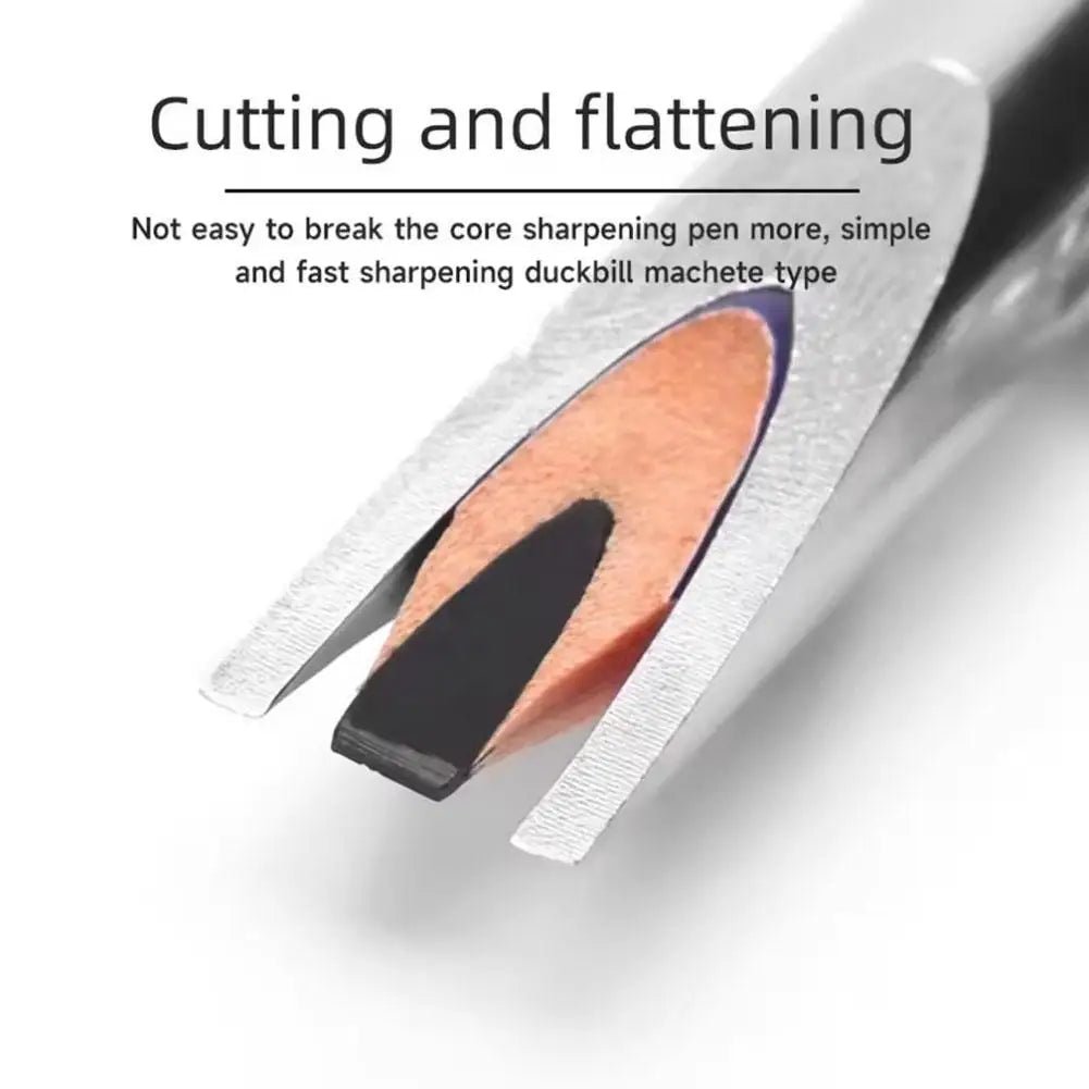 U-Shaped Eyebrow Pencil Sharpener Guide – Duck-Bill Brow Tool