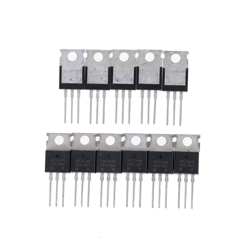 New 10pcs 55V 49A IRFZ44N IRFZ44 Power Transistor MOSFET N-Channel Peaceful Pleasures Health and Wellness 10pcs 0