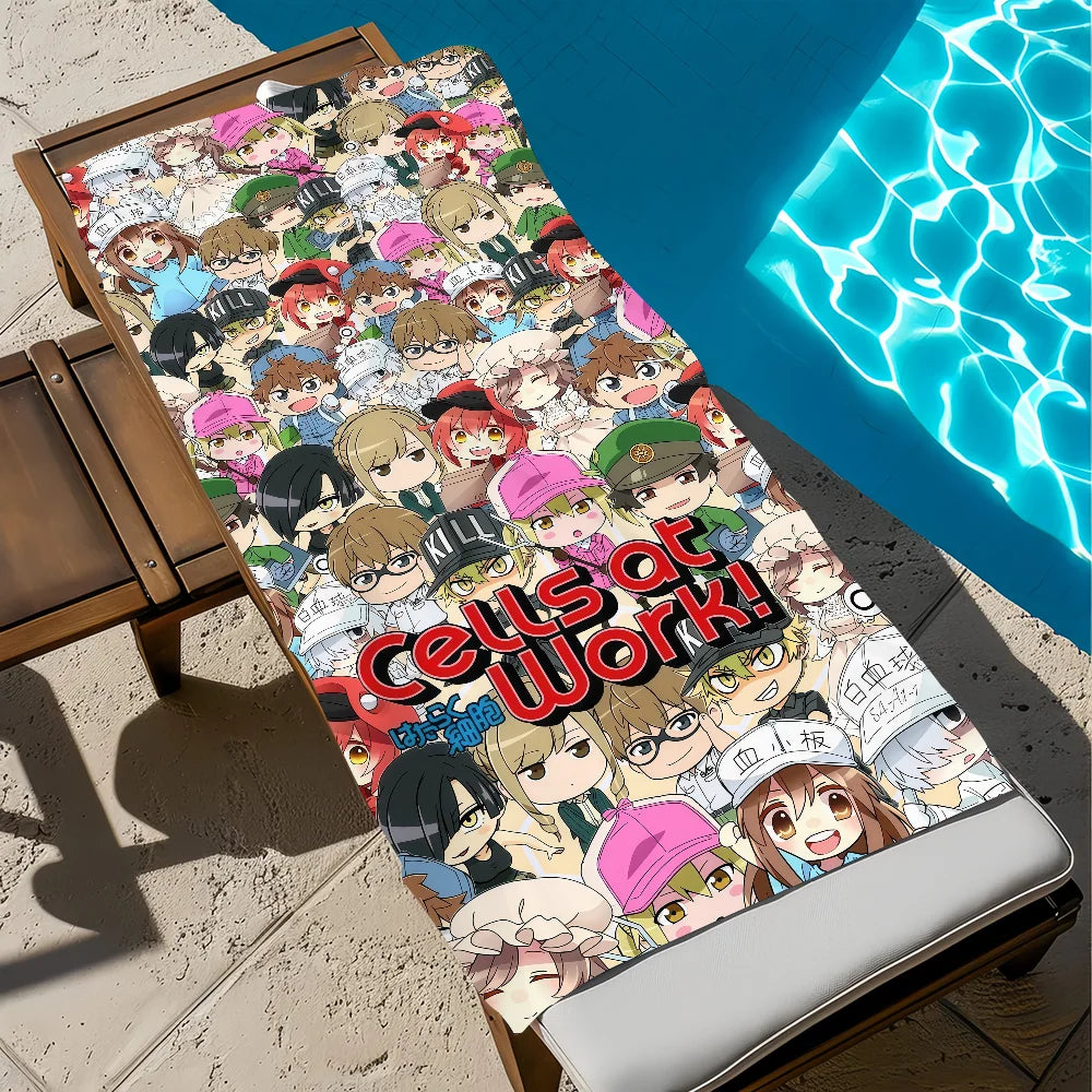 Quick-Dry Beach Towel | Soft Pool, Travel & Gym Towel – 11 Sizes