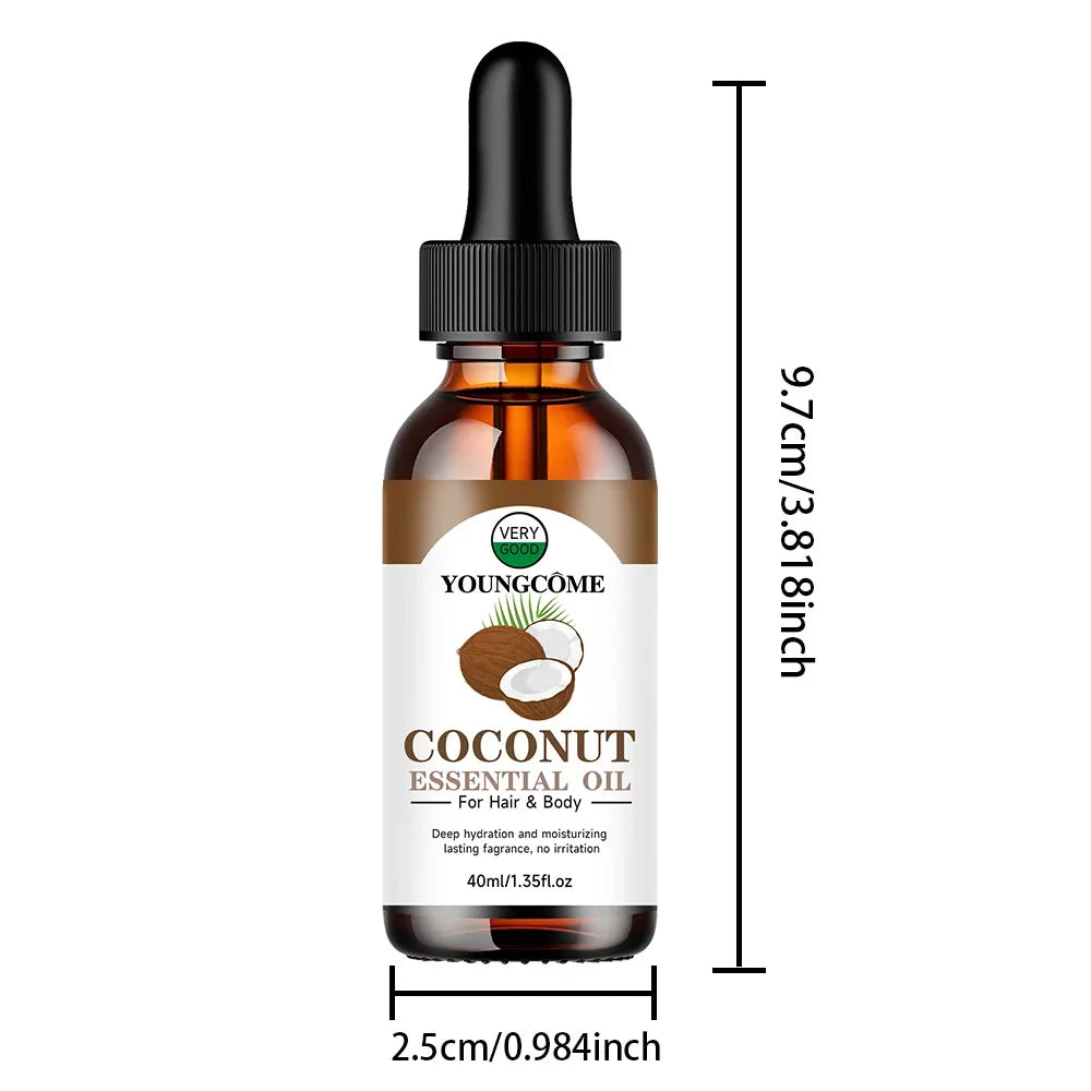 Coconut Hair Oil – Smooth, Nourish & Strengthen All Hair Types