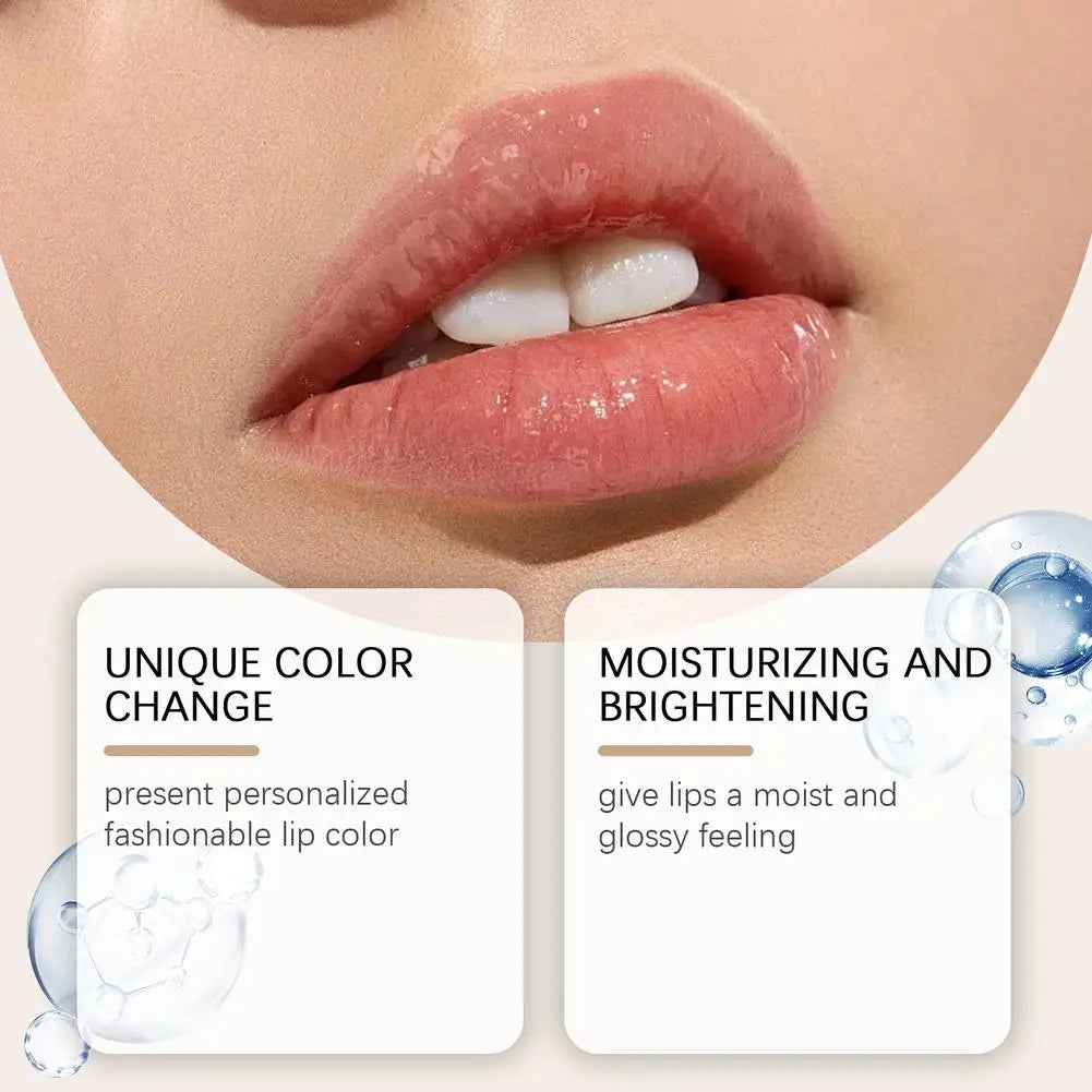 Color Changing Lipstick Deeply Moisturizing and Repairing Chapped Lip Lines Long Lasting 24H Moisturizing Glossy Shine Lip Gloss Peaceful Pleasures Health and Wellness