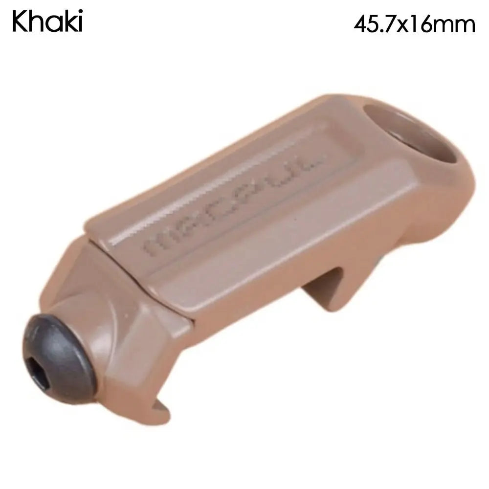 Tactical QD Sling Mount Adapter | 20mm Rail Steel Buckle Tactical Sling Mount Peaceful Pleasures Health and Wellness Khaki-L