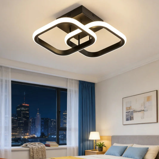 RUNTOIN 22W LED Ceiling Light | 3-Color Dimmable Surface Mount