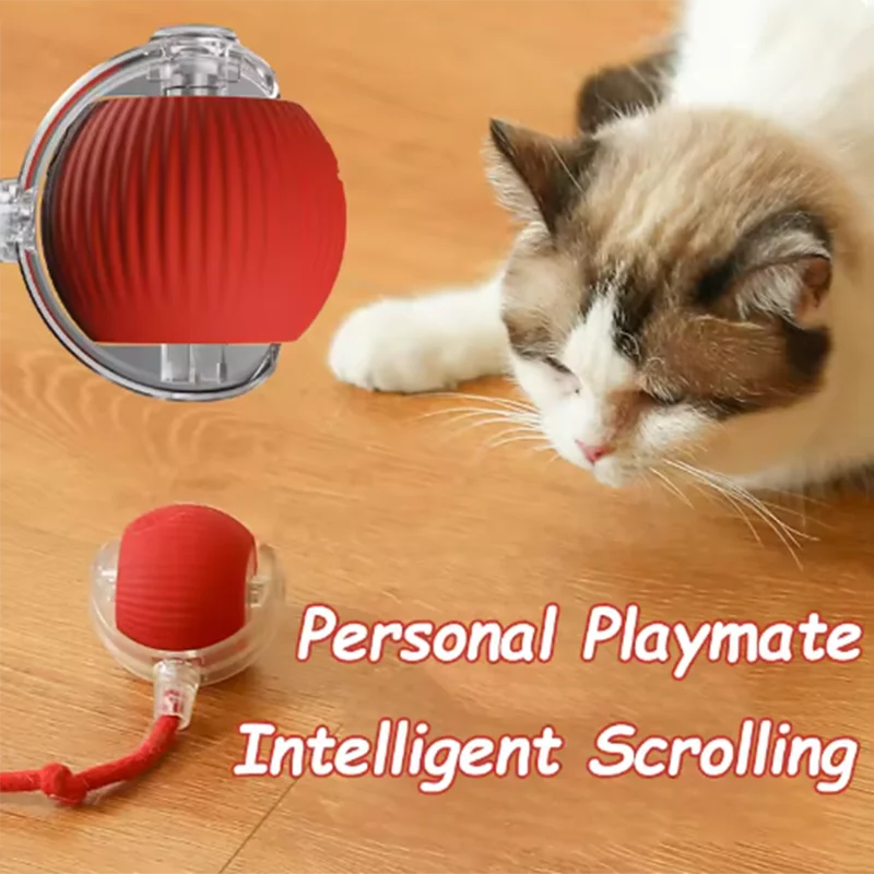 Interactive Pet Ball Toy – Auto Obstacle Avoidance Cat & Dog Interactive Pet Toy Peaceful Pleasures Health and Wellness