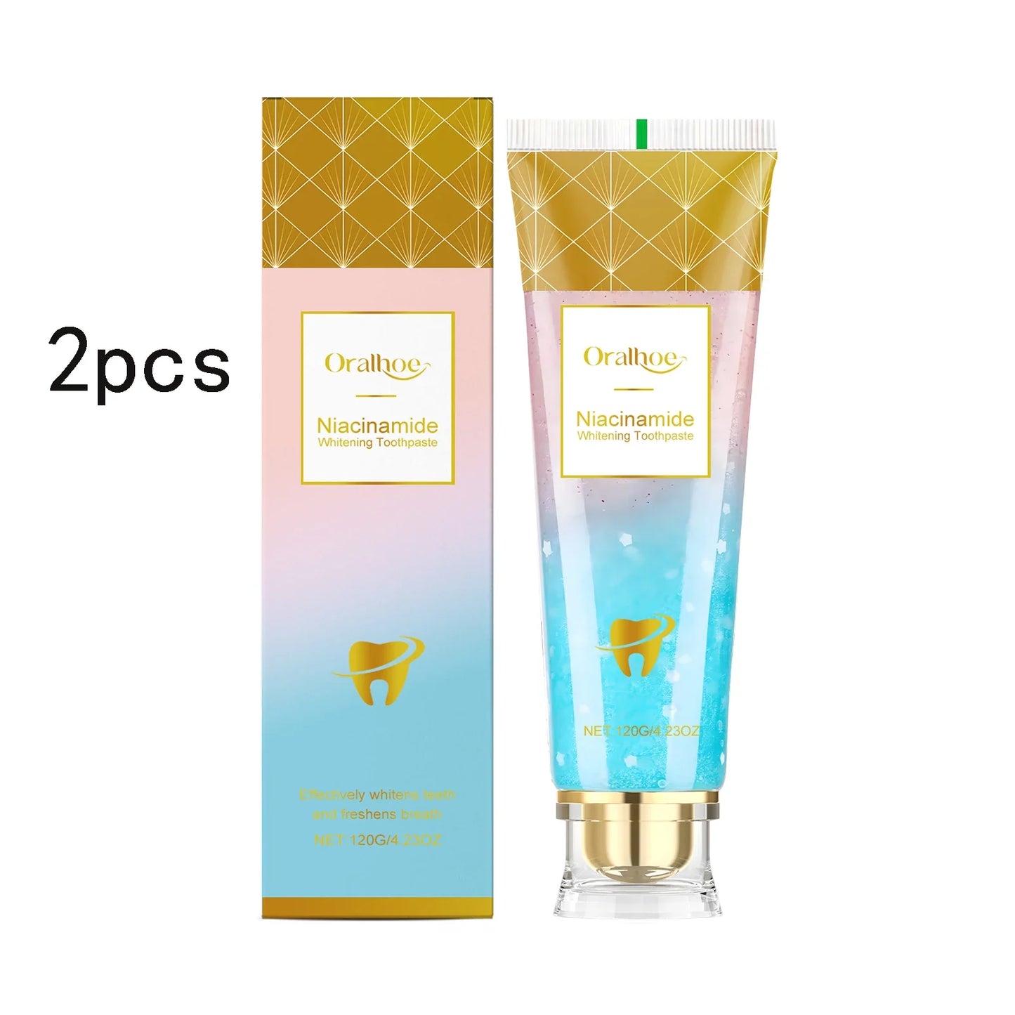 Niacinamide Whitening Toothpaste – Stain Removal & Fresh Breath