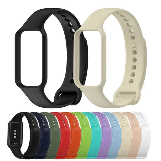 Silicone Sport Strap for Xiaomi Smart Band 8 Active Peaceful Pleasures Health and Wellness