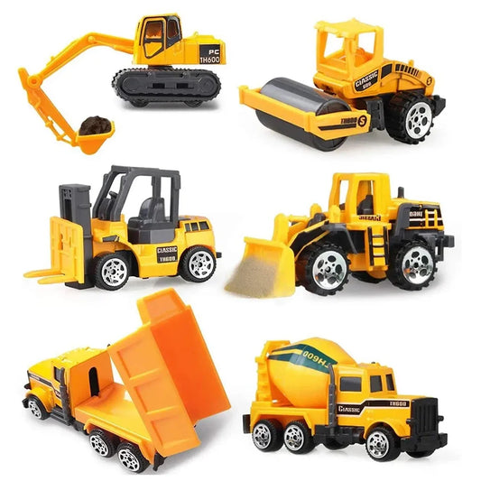 Kid Mini Alloy Toys Car Classic Construction Model Simulated Sliding Peaceful Pleasures Health and Wellness
