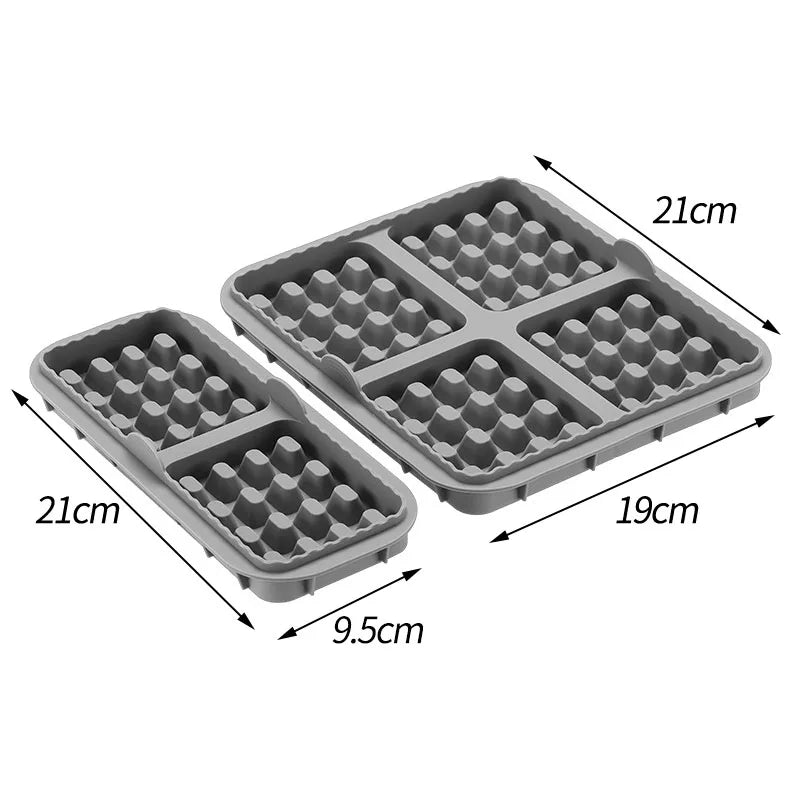 Silicone Air Fryer Biscuit & Waffle Mold Set – Non-Stick Tray