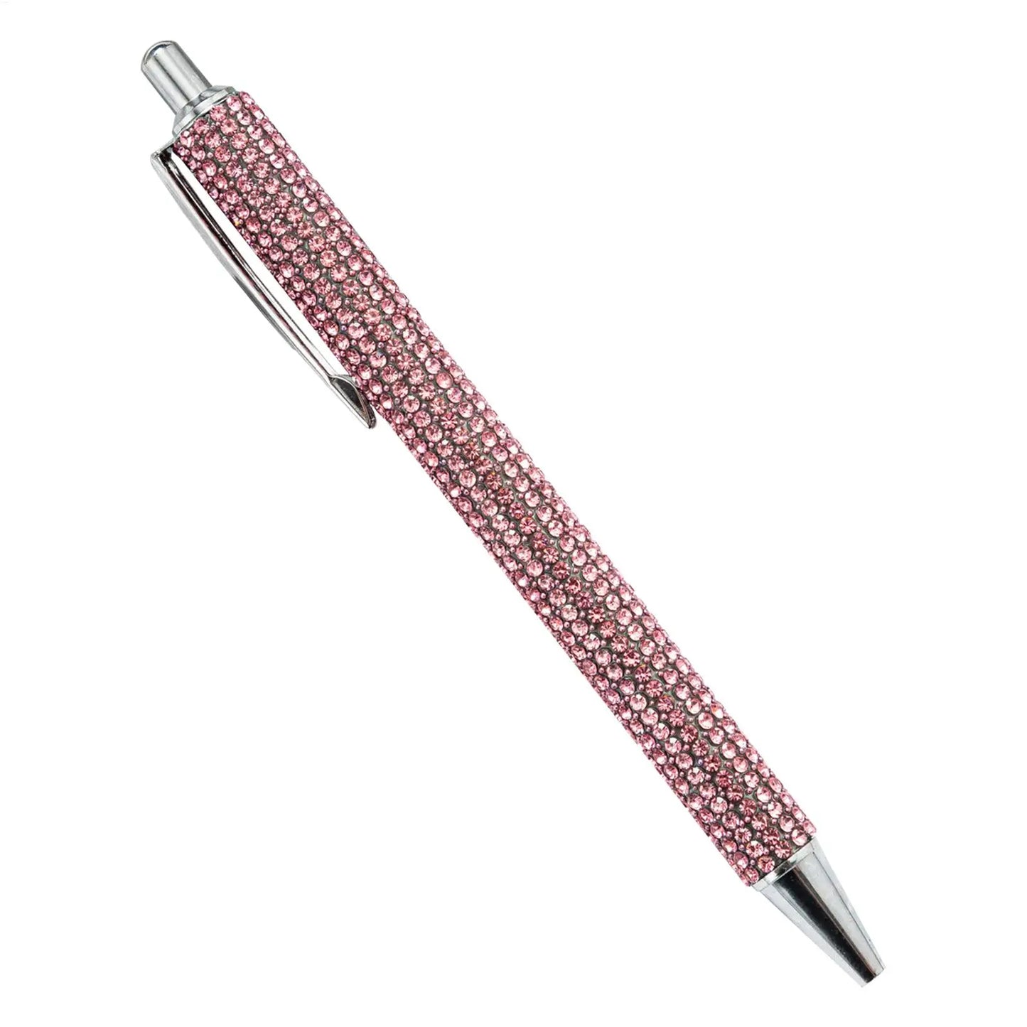 Crystal Rhinestone Ballpoint Pen – Bling Retractable School Pen