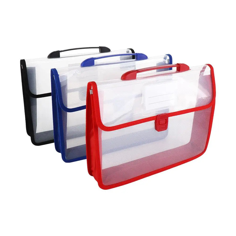 Folders Accordion File Pouch School Home Organization Office Supplies Document Bag File Wallet File Folder File Storage Bag Peaceful Pleasures Health and Wellness
