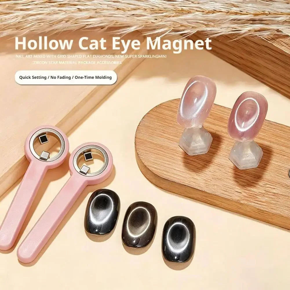Cat Eye Nail Magnet Ring – Circle Effect Gel Polish Tool Peaceful Pleasures Health and Wellness