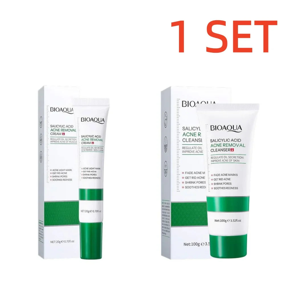 BIOAQUA Salicylic Acid Acne Cream – Pore Minimizer & Oil Control