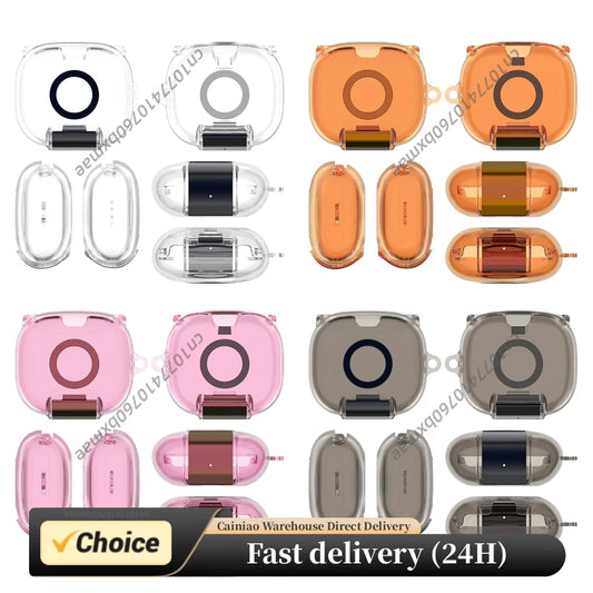 for Powerbeats Accessories TPU Earphone Case with Safety Lock and Carabiner Clear Cover Case Anti Drop Earbuds Accessories Peaceful Pleasures Health and Wellness