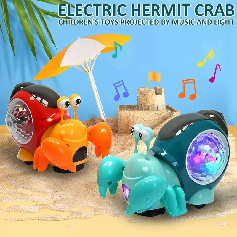 Crawling Crab Baby Toy – Light-Up Musical Interactive Toddler