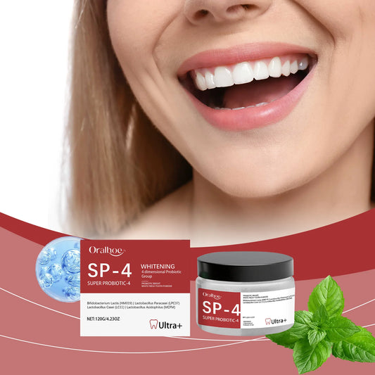 Oralhoe Tooth Whitening Powder – Natural Deep Clean & Fresh Breath Tooth Whitening Powder Peaceful Pleasures Health and Wellness