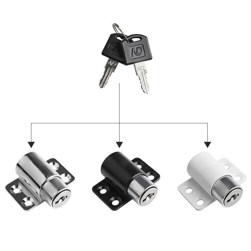 Adjustable Sliding Window Lock with Key – Child & Pet Safety