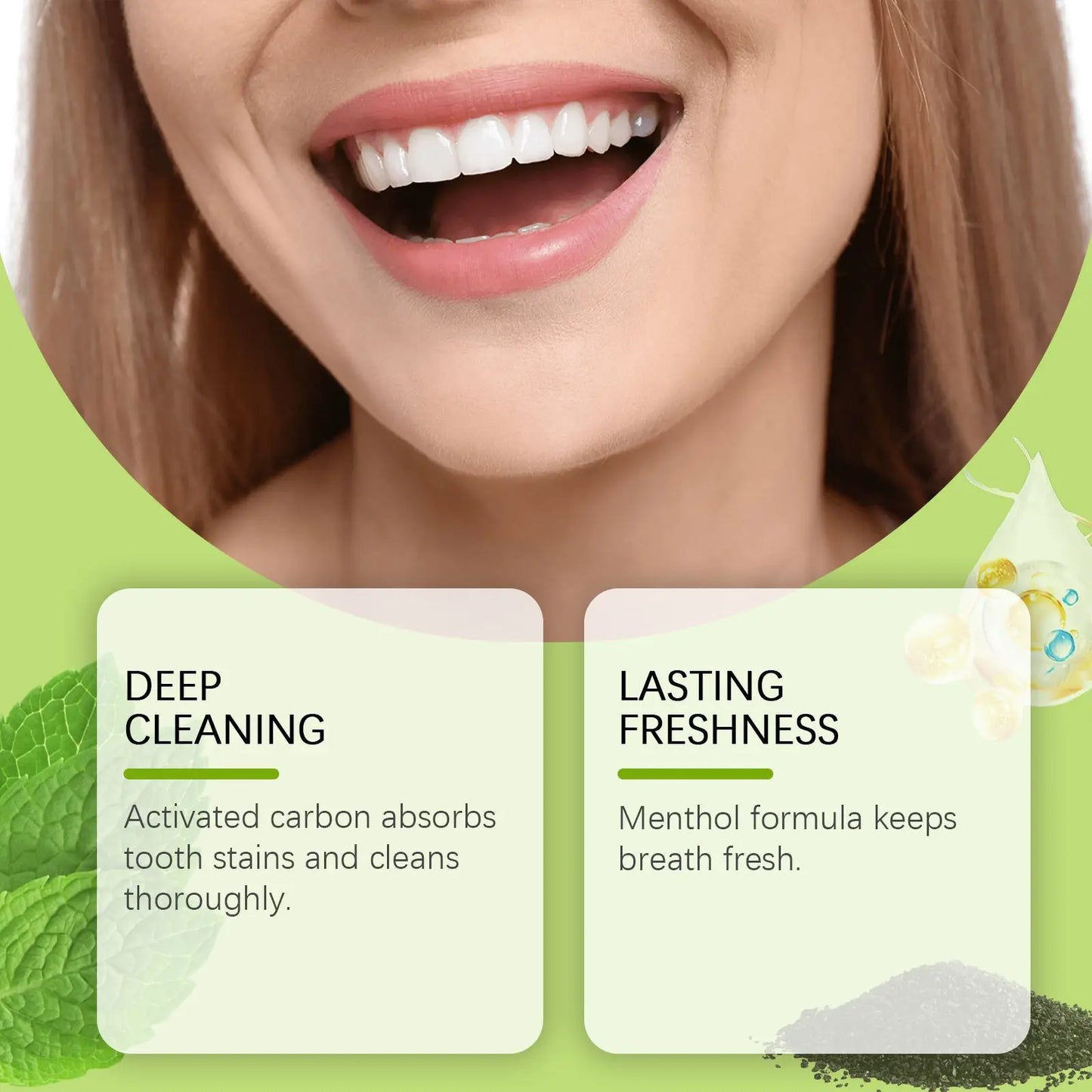 Oralhoe Bamboo Charcoal Whitening Toothpaste – Remove Stains