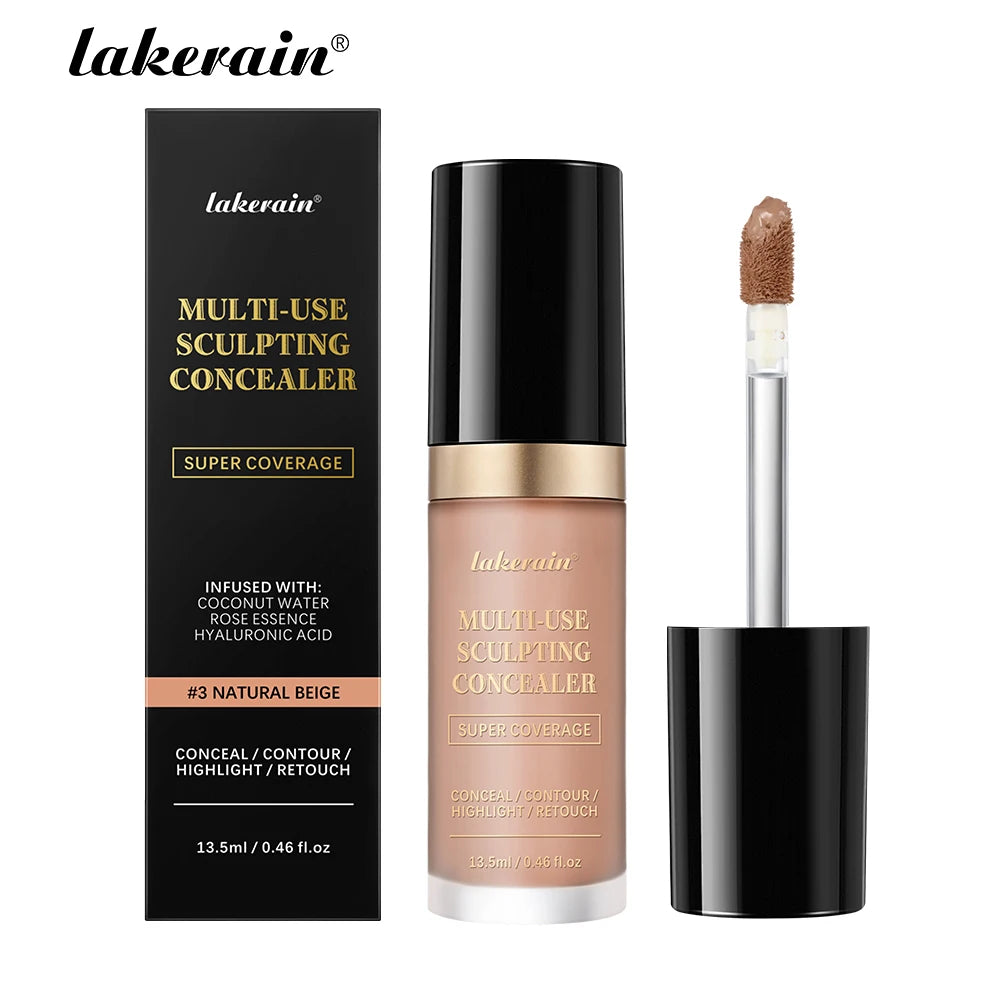 Lakerain 5-Color Waterproof Matte Concealer | Full Coverage