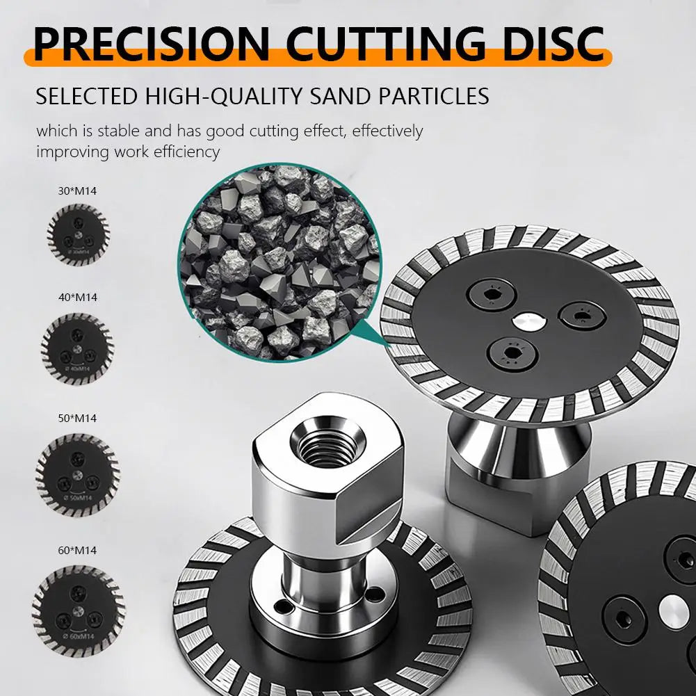 Diamond Mini Cutting Disc M14 30–60mm | Granite Marble Stone Blade