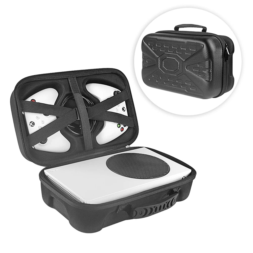 Hard Carrying Case for Xbox Series S Console Travel Case Travel Storage Bag for Wireless Controller and Gaming Accessories Peaceful Pleasures Health and Wellness