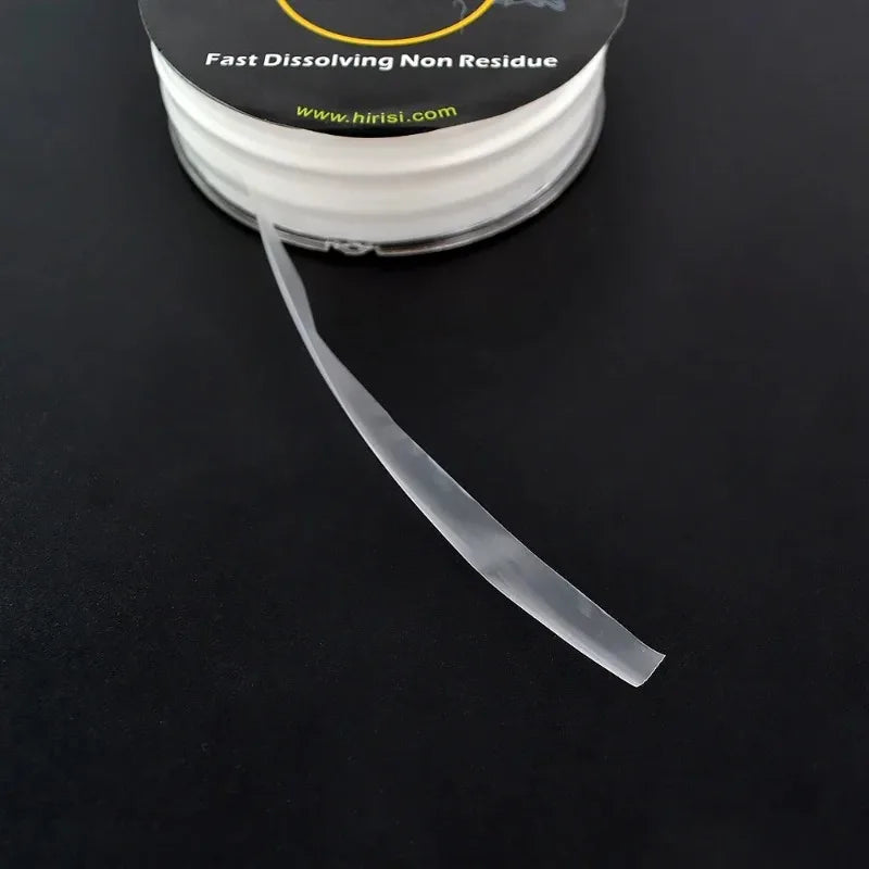 HIRISI 2/5 Pcs 10mm 20M Water Soluble PVA Tape String, Boilie Bait Binding Line, Carp Fishing Outdoor Tackle Accessories Peaceful Pleasures Health and Wellness