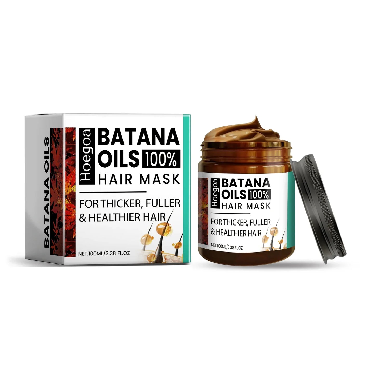HOEGOA Batana Oil Hair Mask – Growth & Anti-Breakage Treatment
