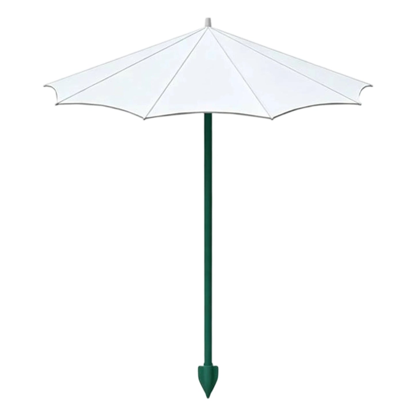 1/3Pcs Outdoor Plant Sun Shade Canopy Weatherproofs Garden Stake Plant Shade Umbrella Anti-Scorch Outdoor Garden Supplies Peaceful Pleasures Health and Wellness 44cm White 1PCS