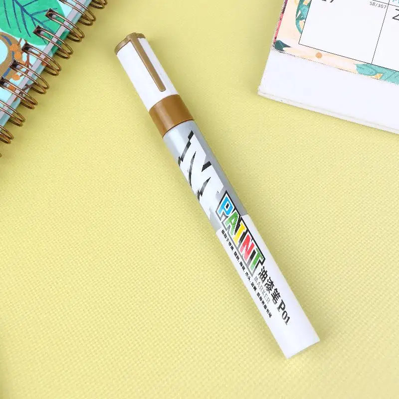 Waterproof Paint Marker Pen – Multi-Surface Touch-Up & Tyre