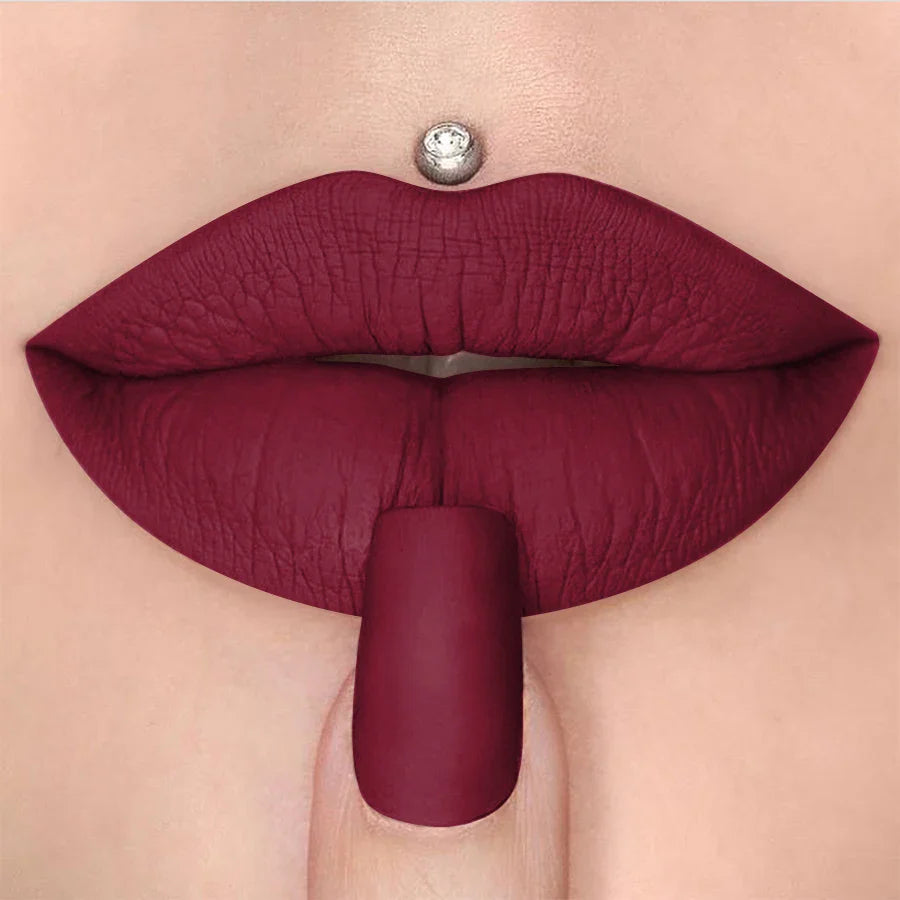 KAFURUX Matte Velvet Lipstick Pen – 15 Shades | Waterproof