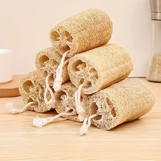 Natural Egyptian Loofah Body Scrubber – Eco Exfoliating Sponge Exfoliating Body Scrubber Peaceful Pleasures Health and Wellness