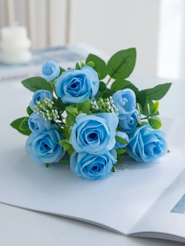 Artificial Silk Rose Bouquet | Wedding & Home Décor Flowers