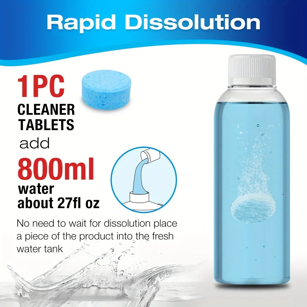Hard Floor Cleaner Tablets - Pre-Measured Dissolvable Tablets for Hardwood, Tile and Vinyl Floors.Used For Stain Remove Peaceful Pleasures Health and Wellness