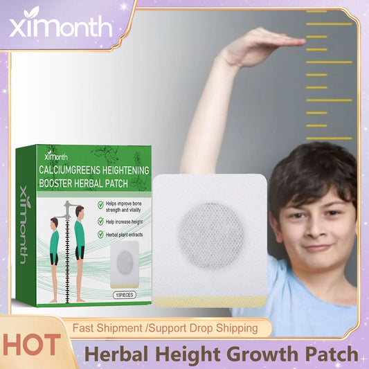 Herbal Height Growth Foot Patch – Vitamin D Bone Support 10pc Herbal Foot Patch Peaceful Pleasures Health and Wellness
