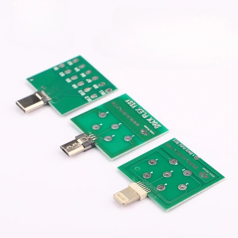 ZK30 Micro USB Dock Flex Test Board for Android IPhone U2 IC Testing/Battery Test Testing/USB Charging Port Testing Peaceful Pleasures Health and Wellness