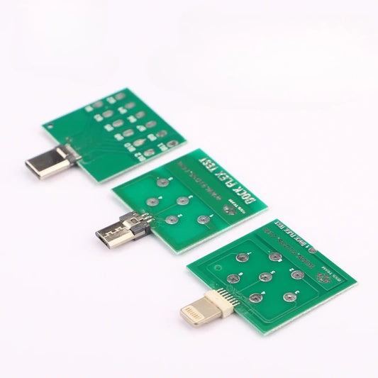 ZK30 Micro USB Dock Flex Test Board for Android IPhone U2 IC Testing/Battery Test Testing/USB Charging Port Testing Peaceful Pleasures Health and Wellness