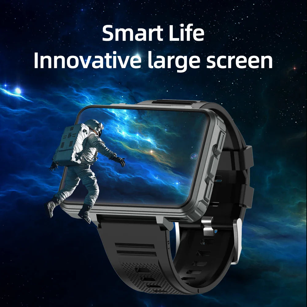 GOLDENSPIKE VP999 2.4" AMOLED 4G Smartwatch – GPS & Dual Camera