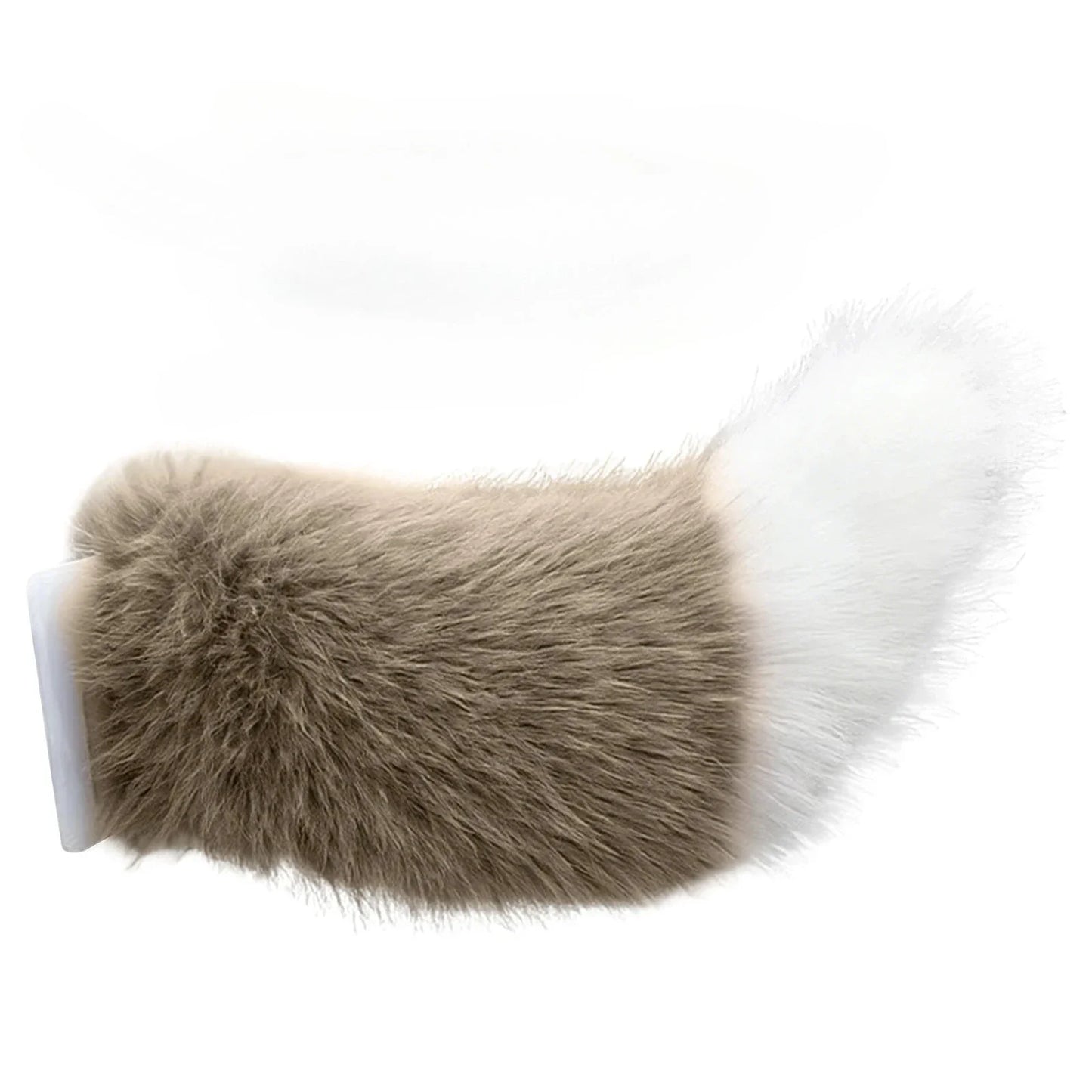 Moving Plush Fox Tail Car Decoration – Sound Activated Wiggle