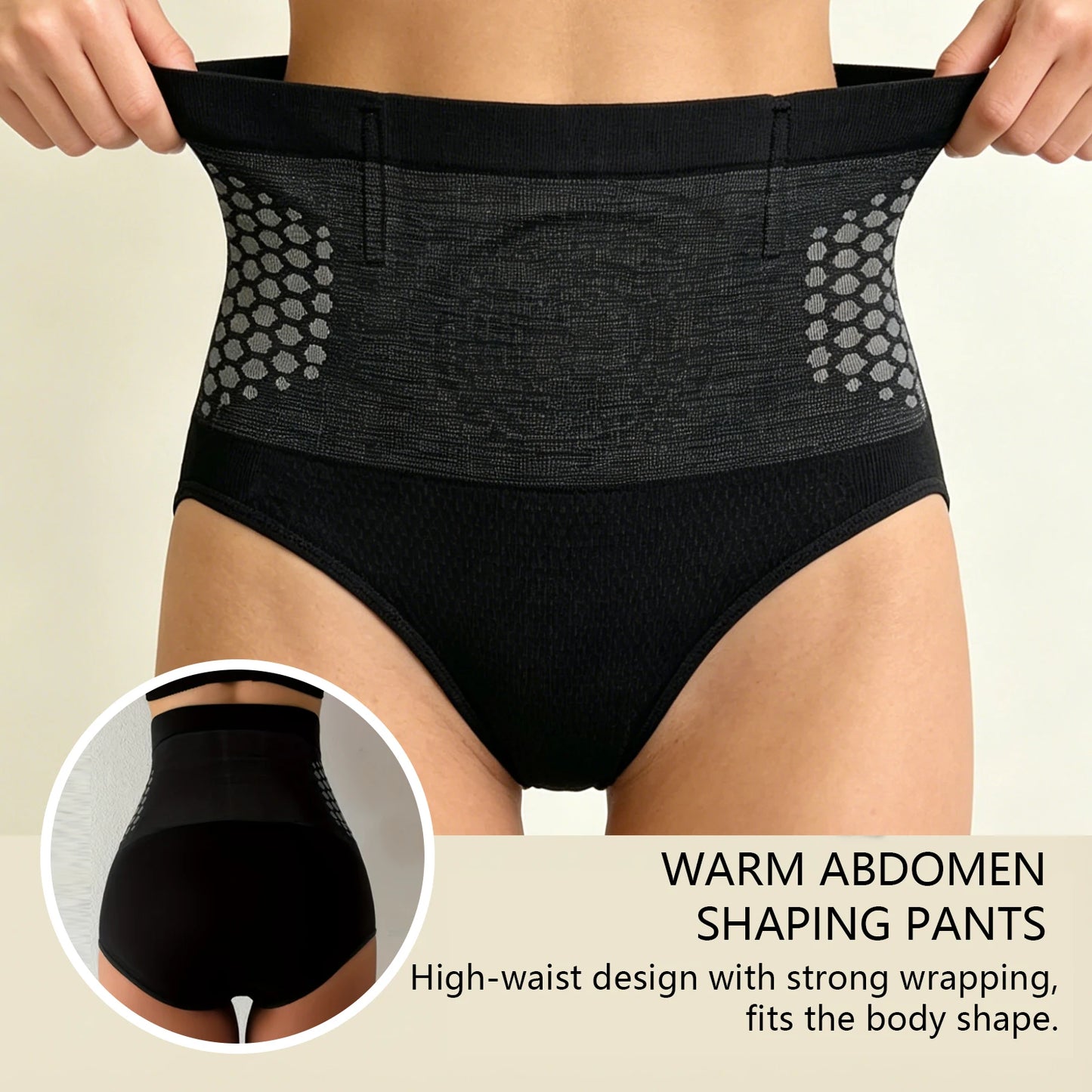 Seamless High Waist Tummy Control Panties S–4XL | Shaping Briefs