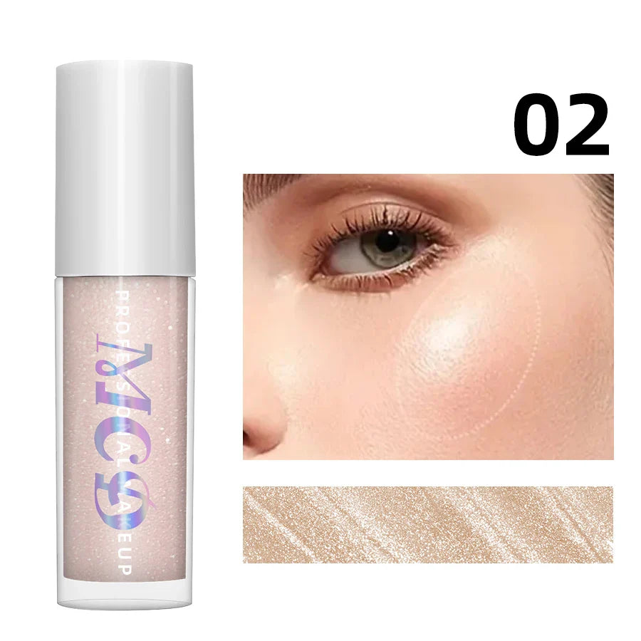 MCD 7-Color Diamond Liquid Highlighter & Body Bronzer Spray