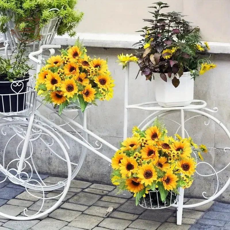 Artificial Sunflower Bouquet with Stem | Home & Wedding Decor