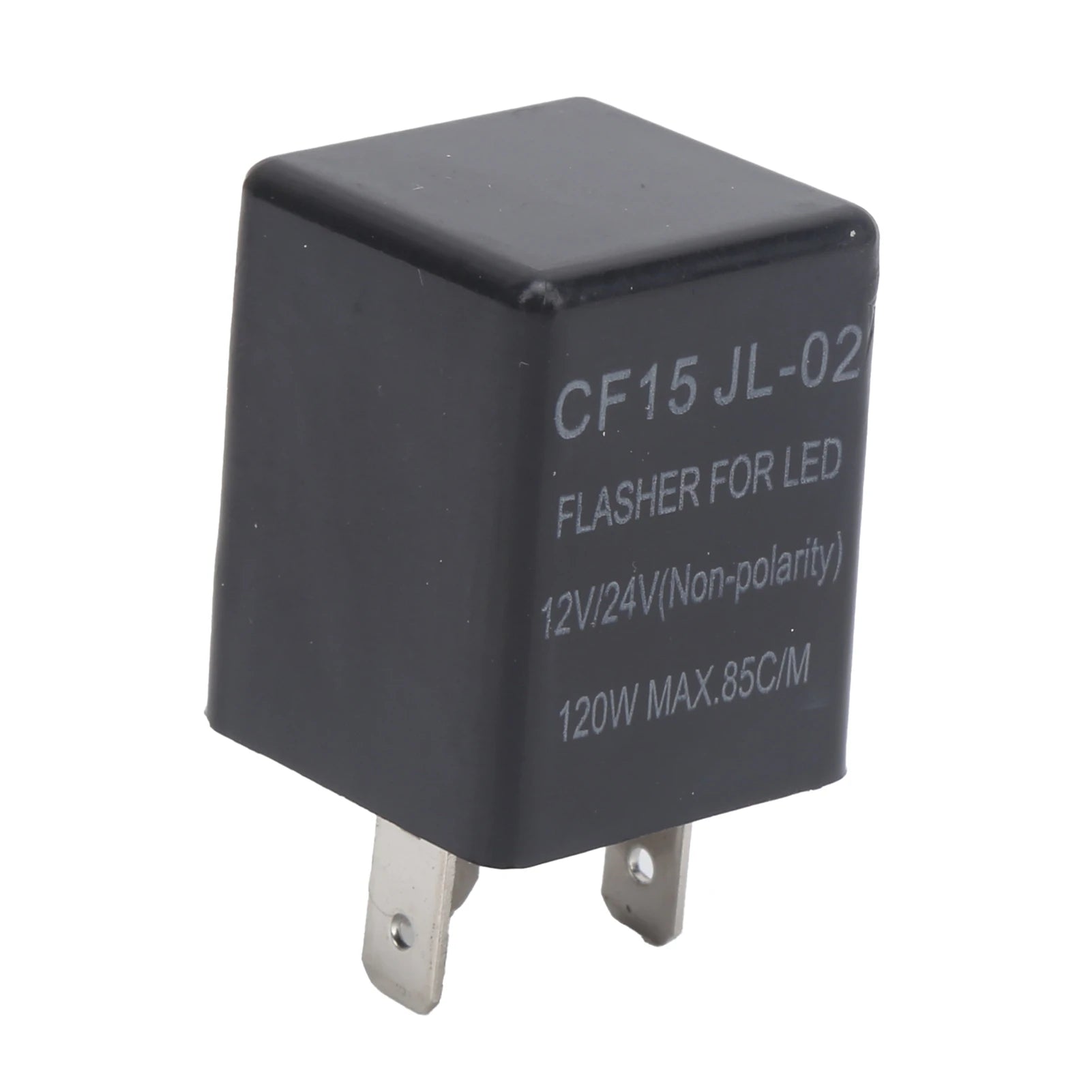 LED Flasher Non-Polarity 12V 24V ABS Normally Open Flash Relay CF15 JL-02 Non‑Polarity LED Flasher Peaceful Pleasures Health and Wellness