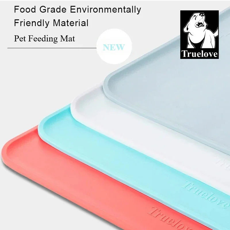 Truelove Silicone Pet Feeding Mat – Waterproof & Non-Slip TLX3111 Peaceful Pleasures Health and Wellness